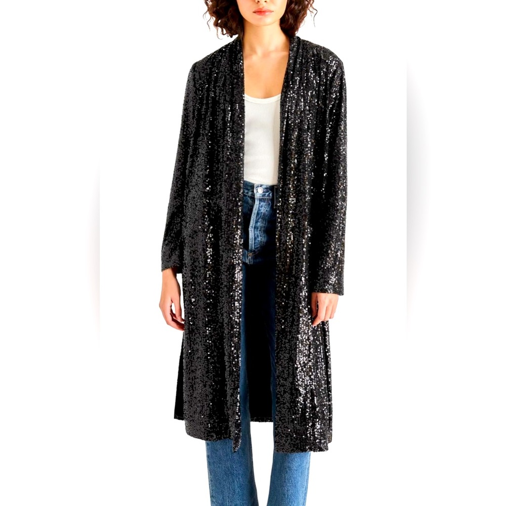 Steve Madden Sequin Showstopper Jacket